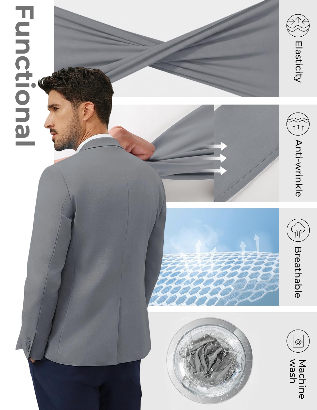Men's Full Dress Blazer