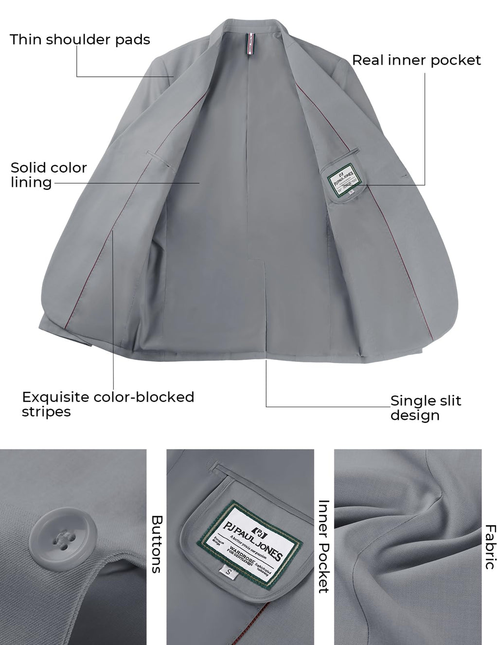 Men's Full Dress Blazer