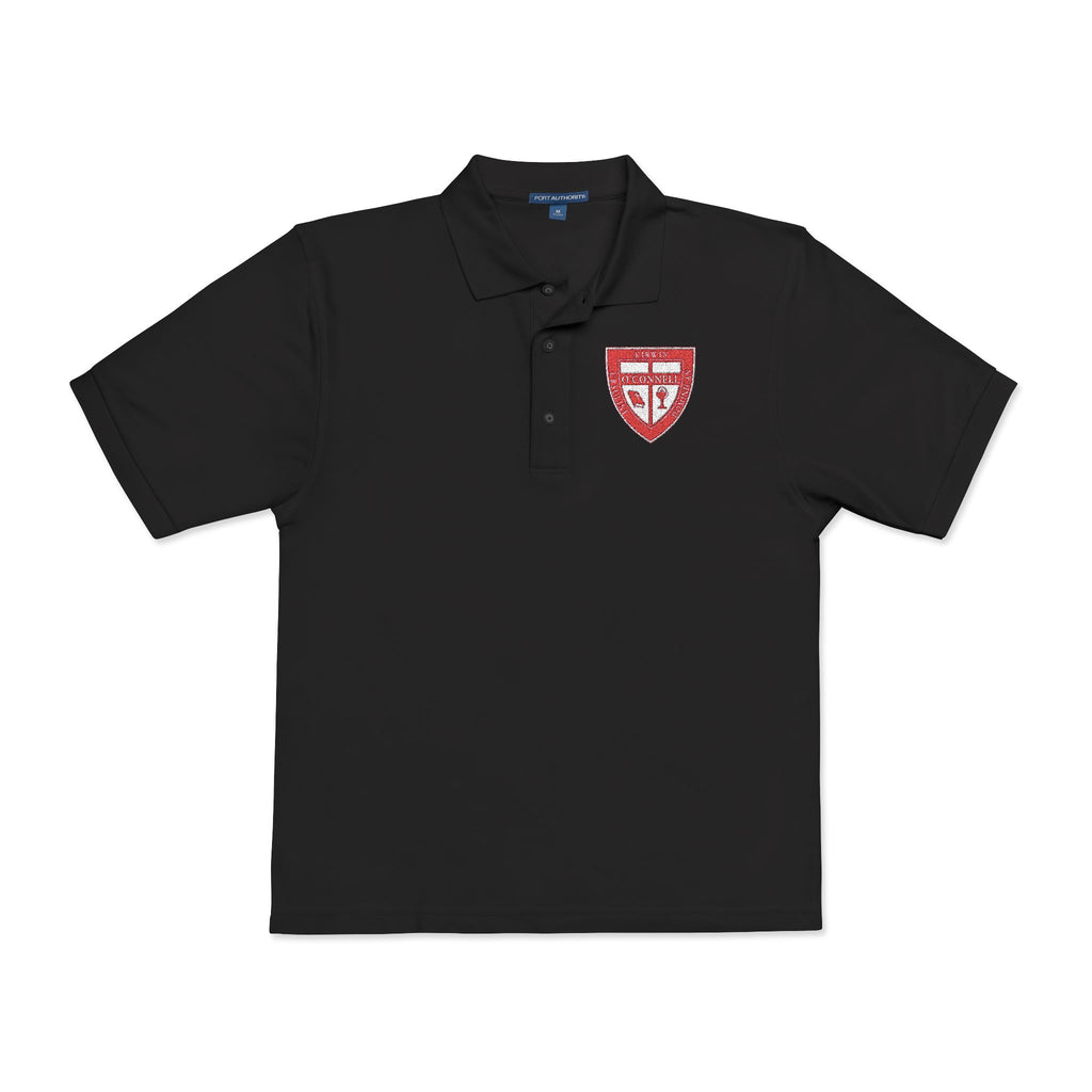 Uniform Embroidered Shield Polo — Unisex