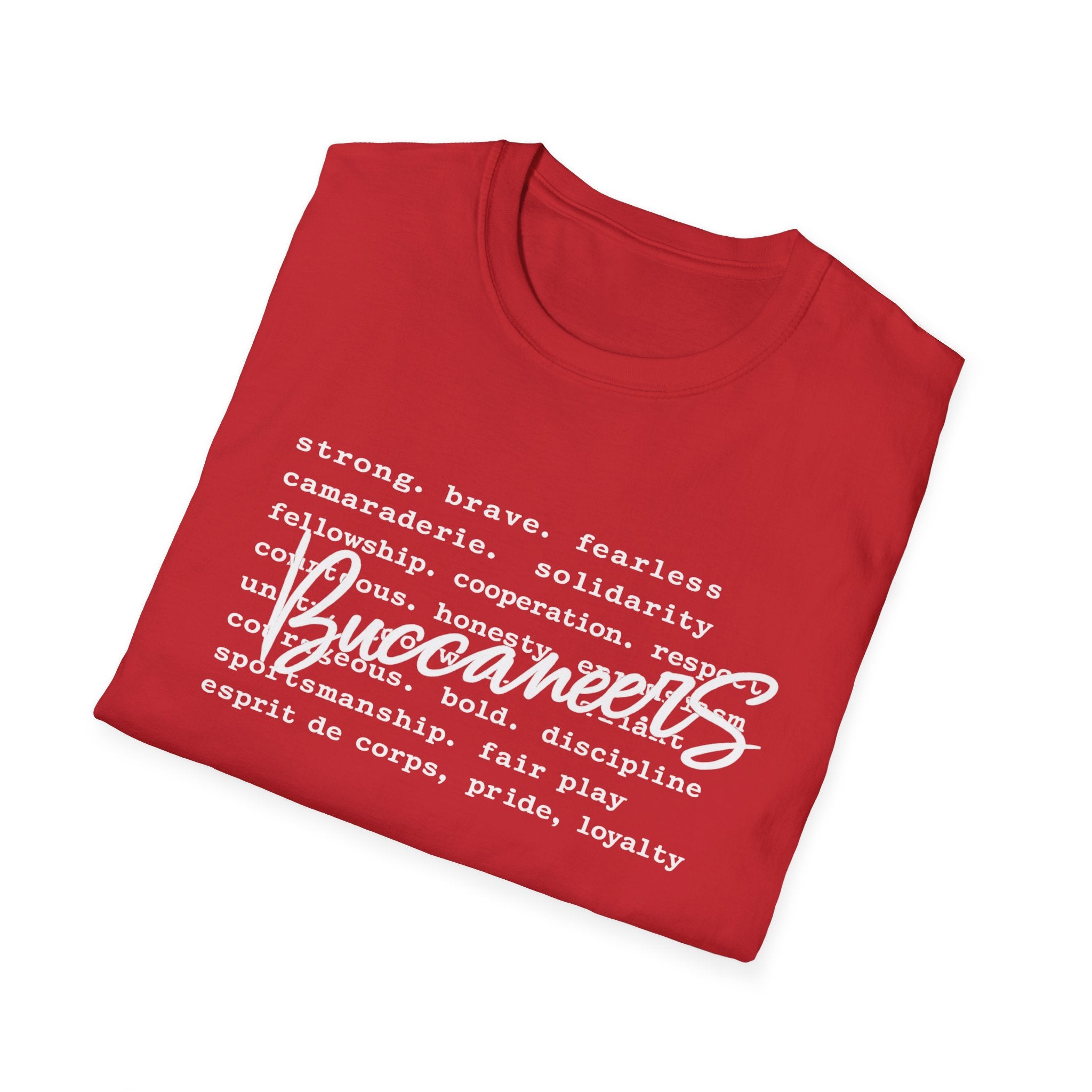 Buccaneers Typography Unisex Shirt
