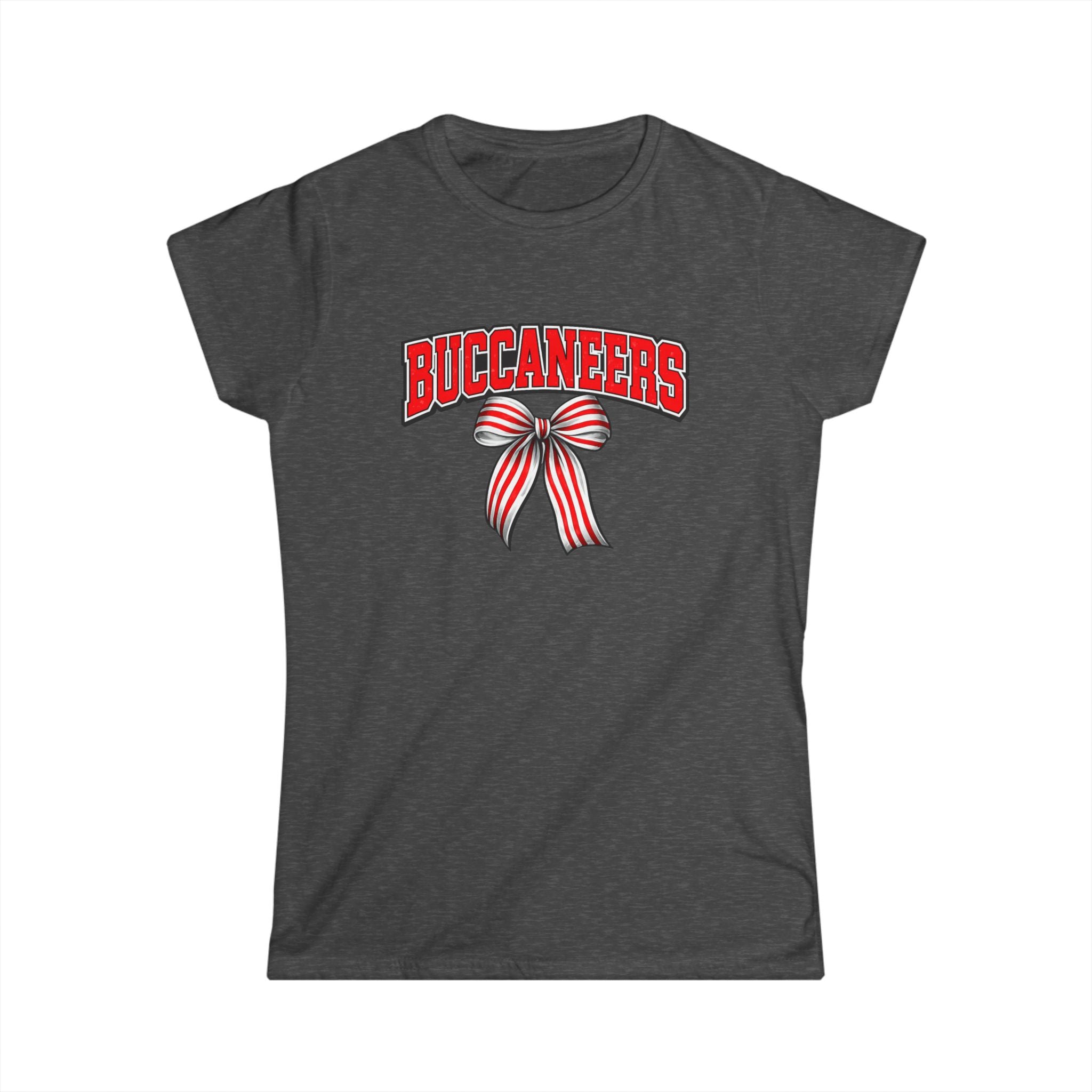 Buccaneers Ribbon Tee — Women's Fitted Tee