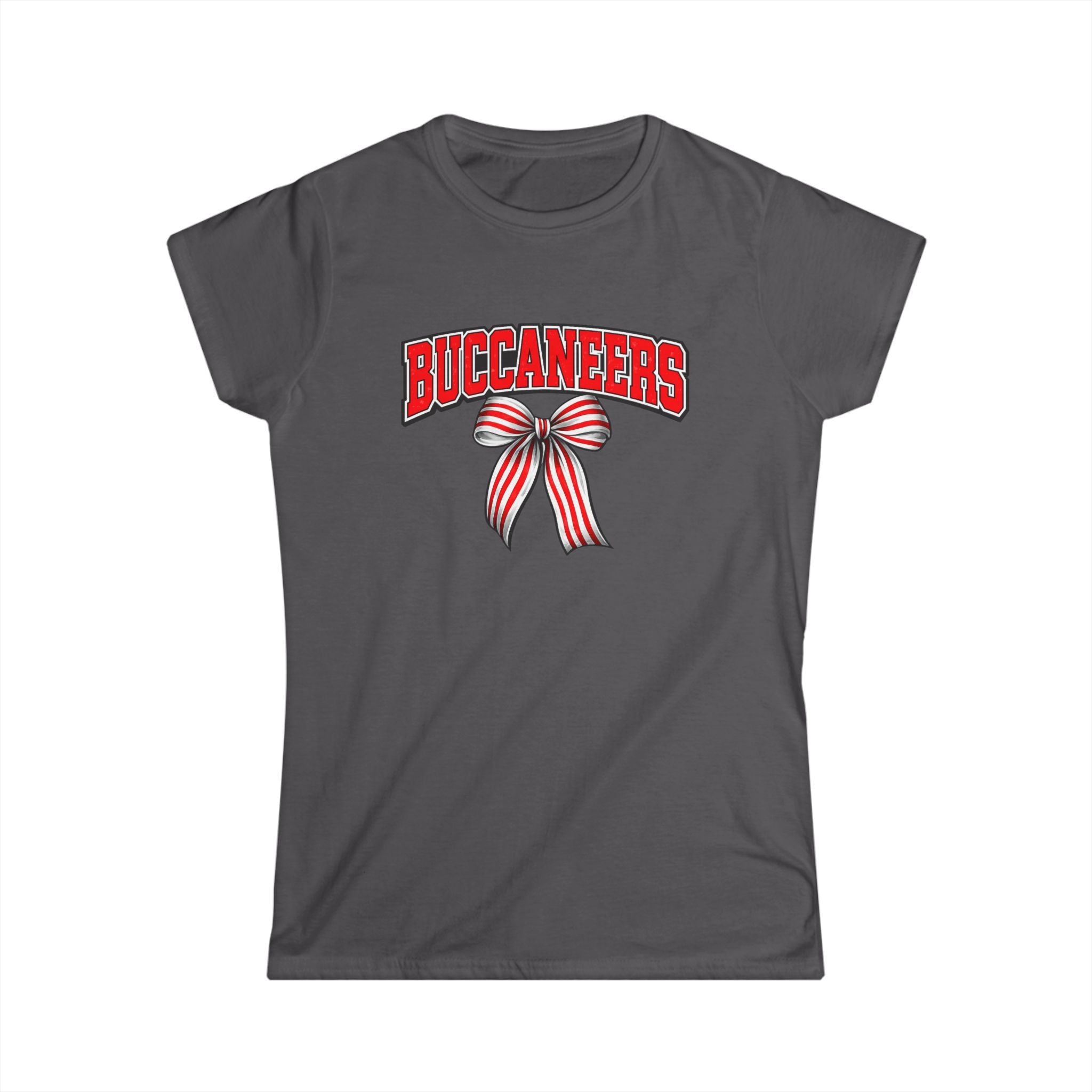 Buccaneers Ribbon Tee — Women's Fitted Tee