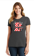 Ladies Checkered B Favorite Tee