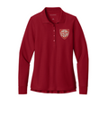 Ladies' Long Sleeve Pique Uniform Polo