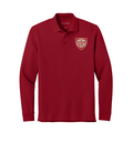 Unisex Long Sleeved Pique Uniform Polo